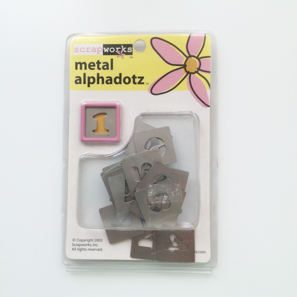 ScrapWorks Metal Alphadotz