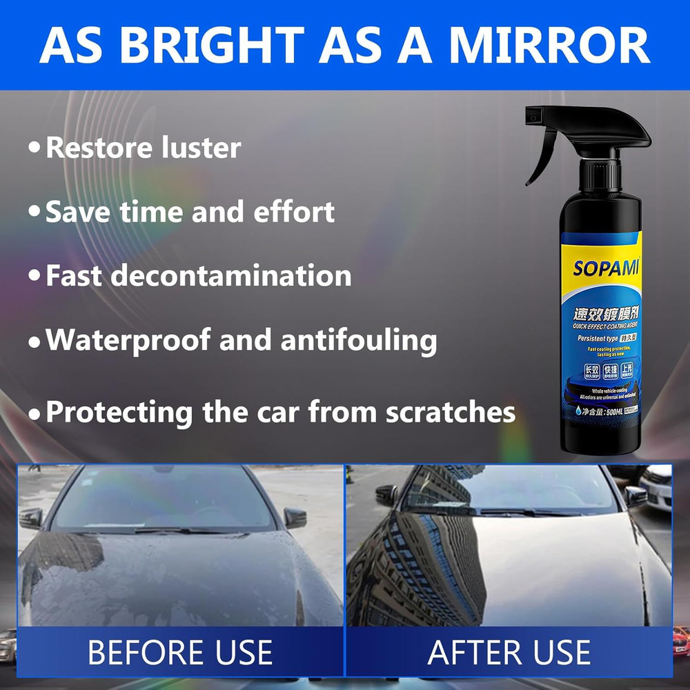 Sopami Car Coating Spray,Sopami Quick Effect Agent,Sopami Quickly...
