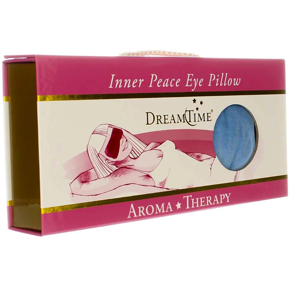 DreamTime Aromatherapy Inner Peace Eye Pillow, Blue