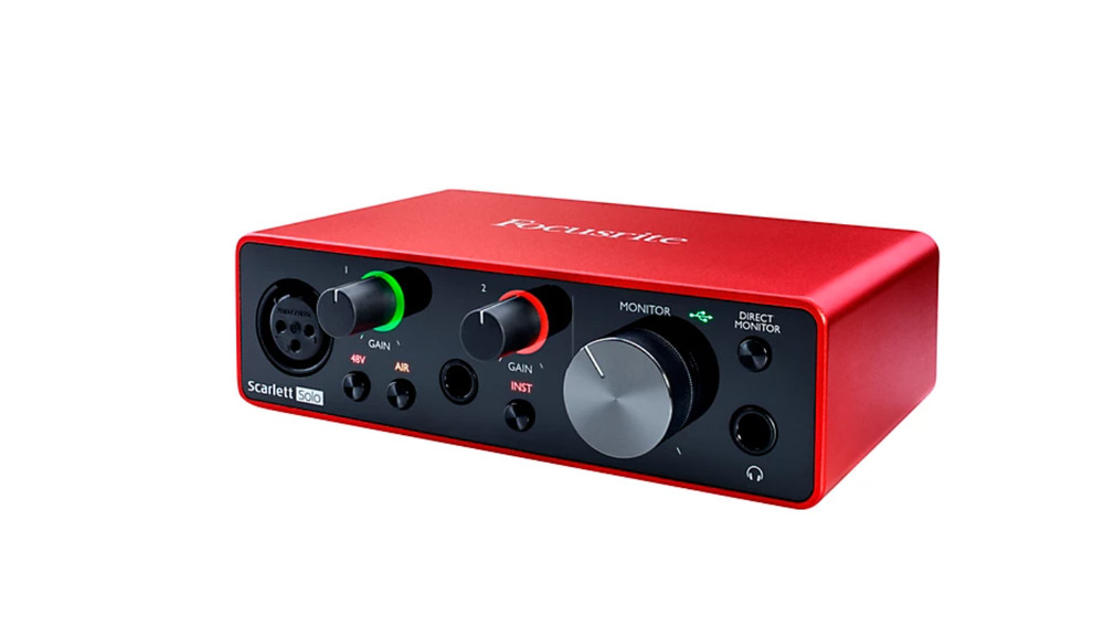 Focusrite Scarlett Solo 3rd Third Gen USB Audio Interface MOSC0024 NEW SEALED
