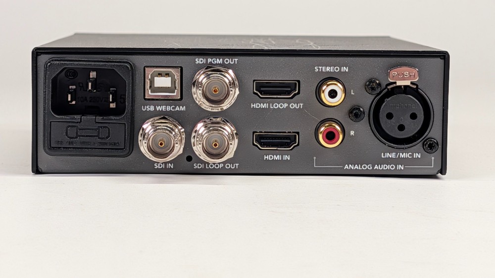 Blackmagic Design Web Presenter Mini SDI HDMI to USB Webcam w/ Smart Panel