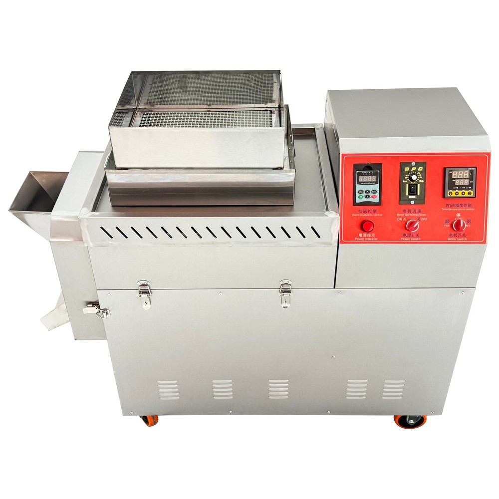 220VAutomatic Electric Coffee Bean Nut Roaster Roasting Machine Electromagnetic