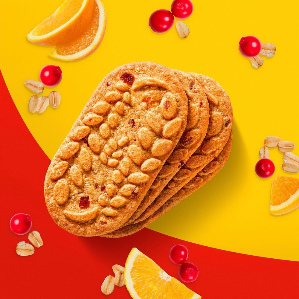 Wholesome Cranberry Orange Biscuits - 4 per Pack, Kosher