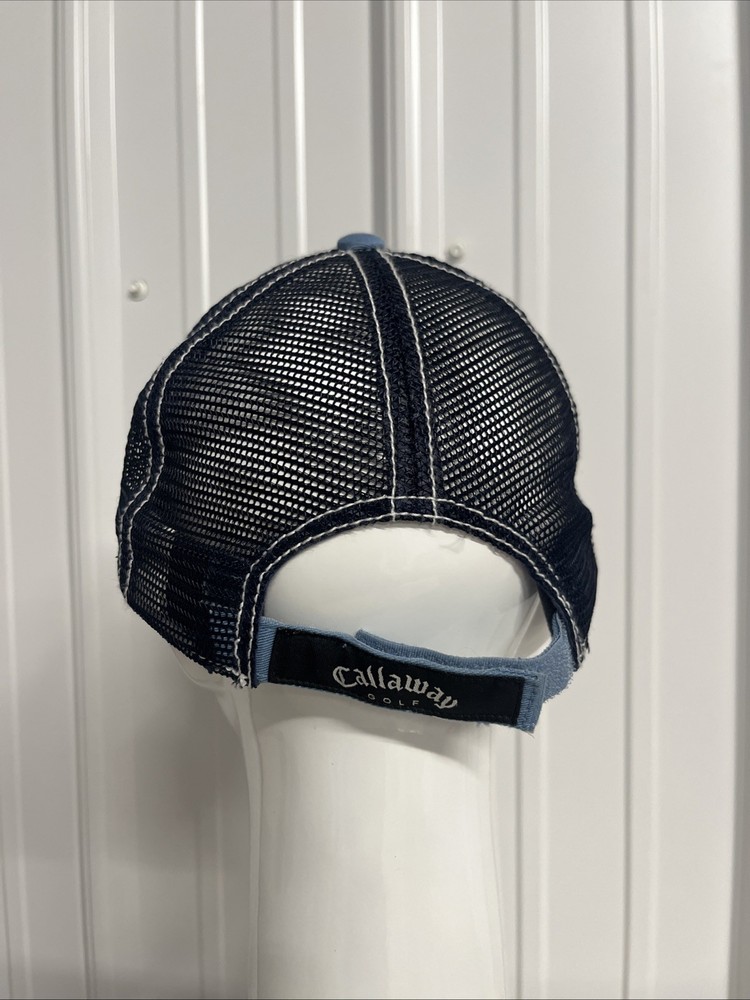 Callaway Golf Hat Cap Adjustable Hook & Loop Blue Soft Epic Apex Odyssey
