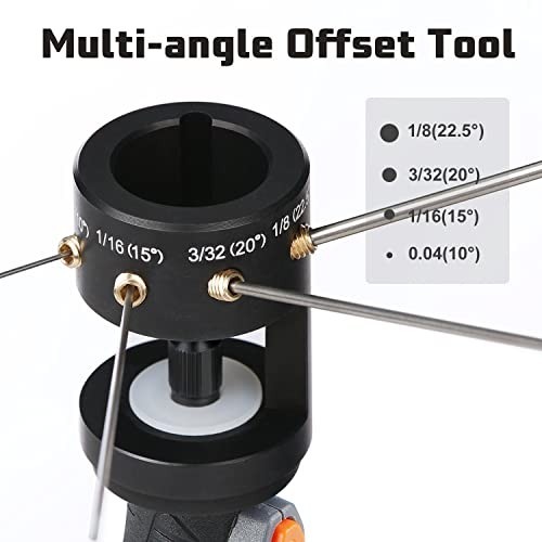 Cordless Tungsten Electrode Sharpener, 8V Grinder for TIG Welding, Multi-Angle &