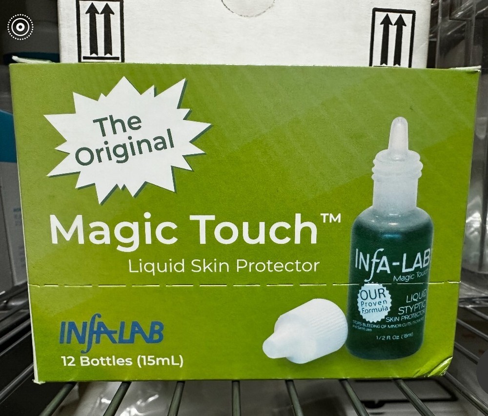 InfaLab Magic Touch Liquid Skin Protector -12 Bottles Display