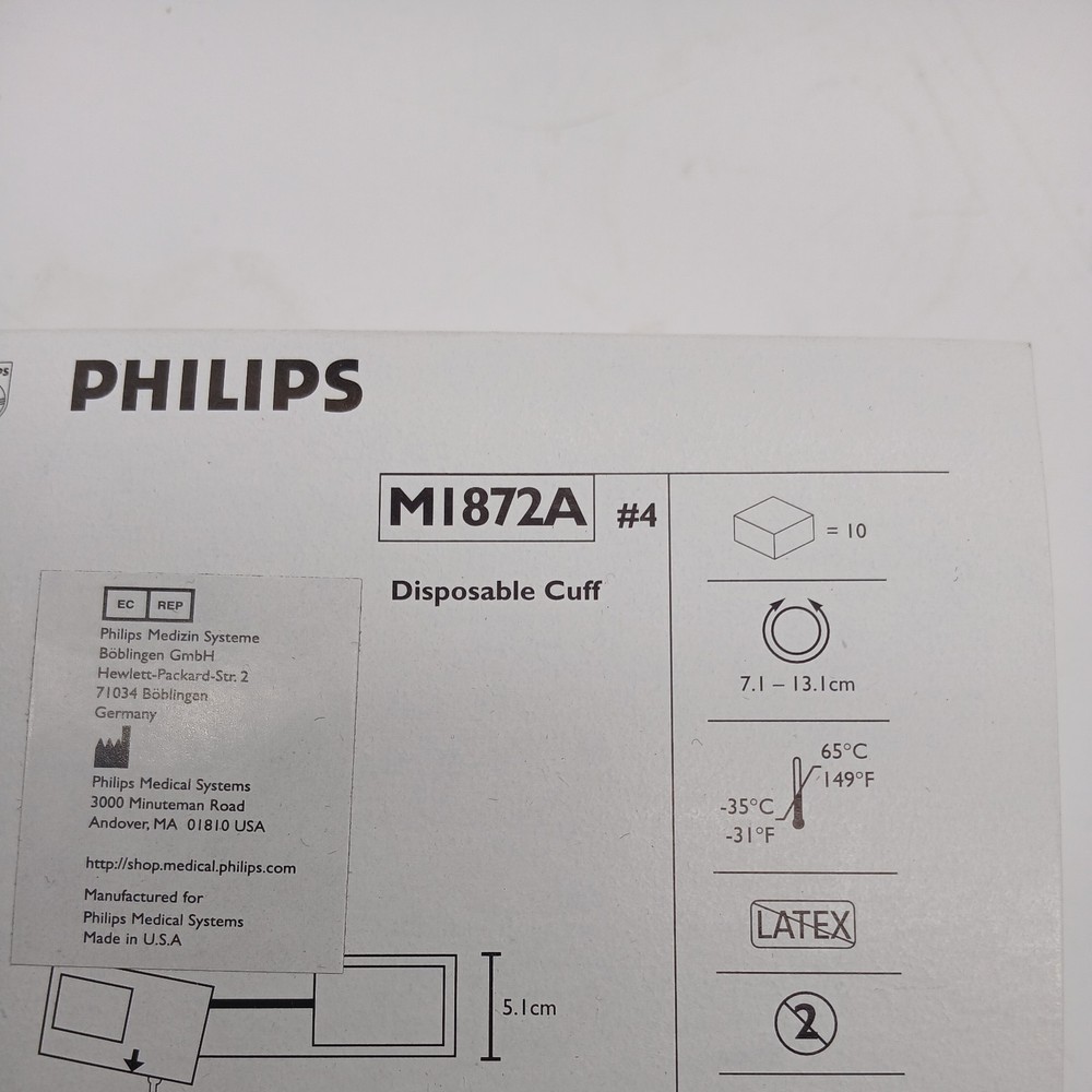 For PHILIPS Disposable Neonatal Cuff M1872A 7.1cm-13.1cm