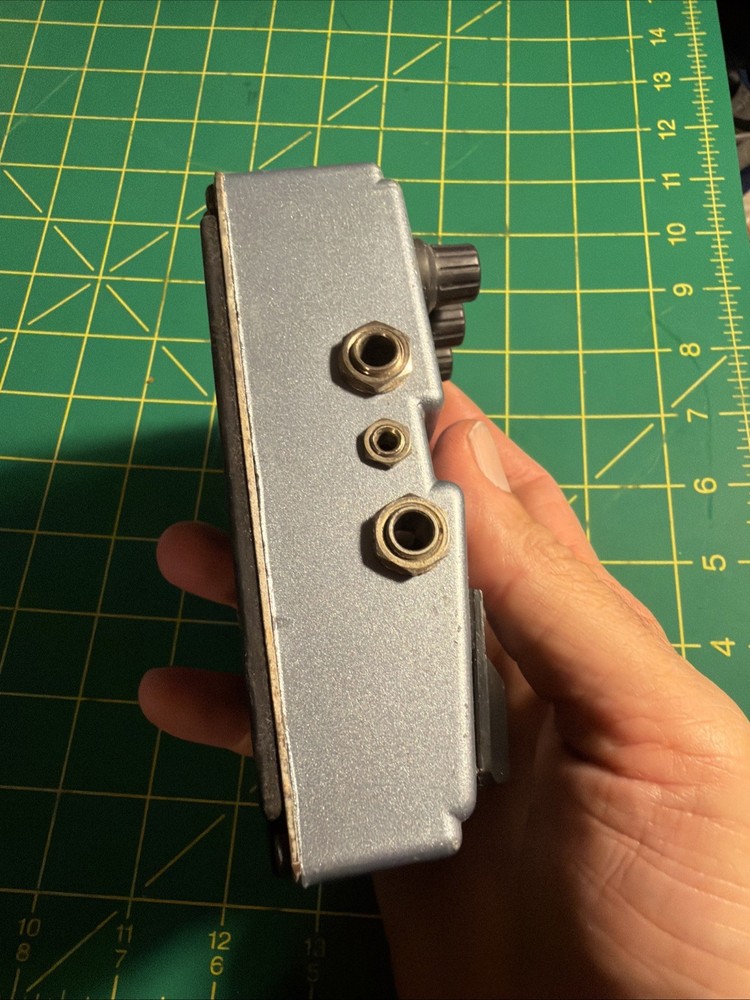 DOD FX75-B Stereo Flanger Guitar Effect Pedal USA WORKING Black Knobs