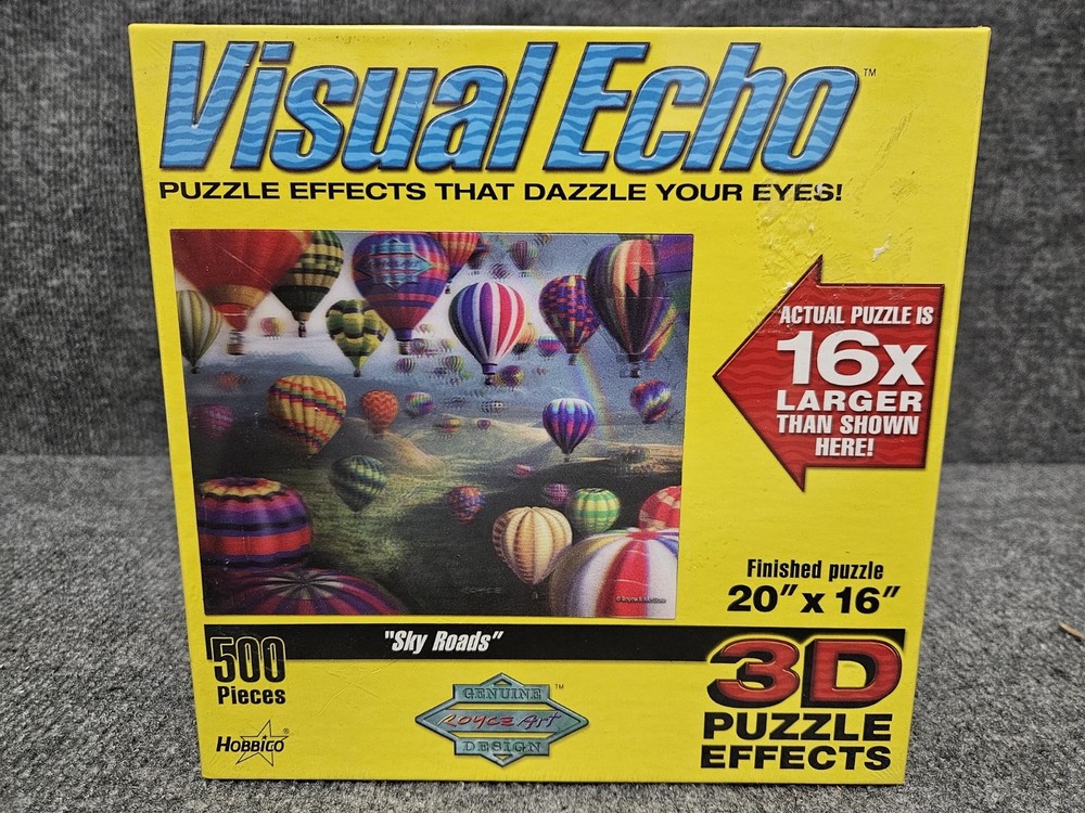 Visual Echo 500 Piece 3D Puzzle SKY ROADS