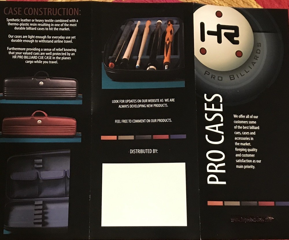Pool Cue Hard Case HR