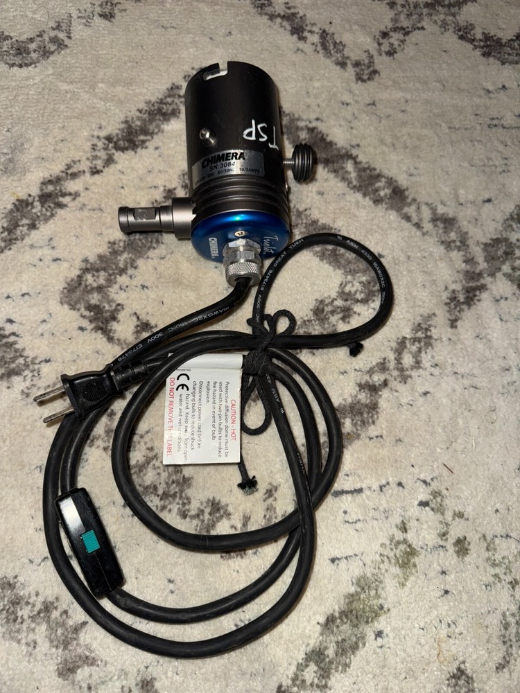 Chimera Triolet Light Head + Full Accessory Kit – 120/240V – Pro Lighting Bundle