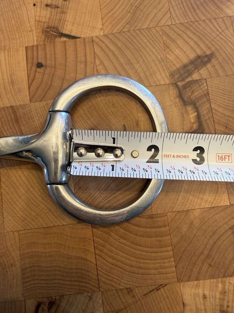 Coronet 5 1/2” Slow Twist Eggbutt Snaffle Bit