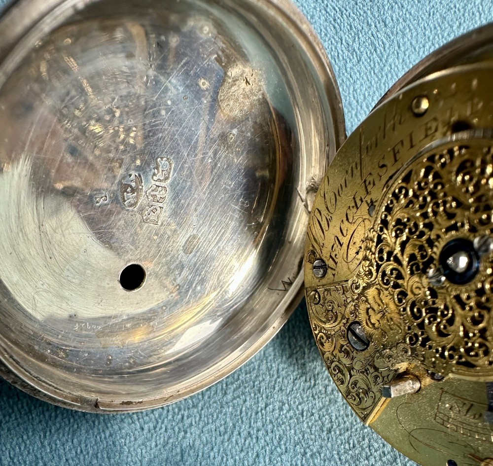 RARE MACCLESFIELD (Cornforth) PAIR CASED POCKET WATCH C1824