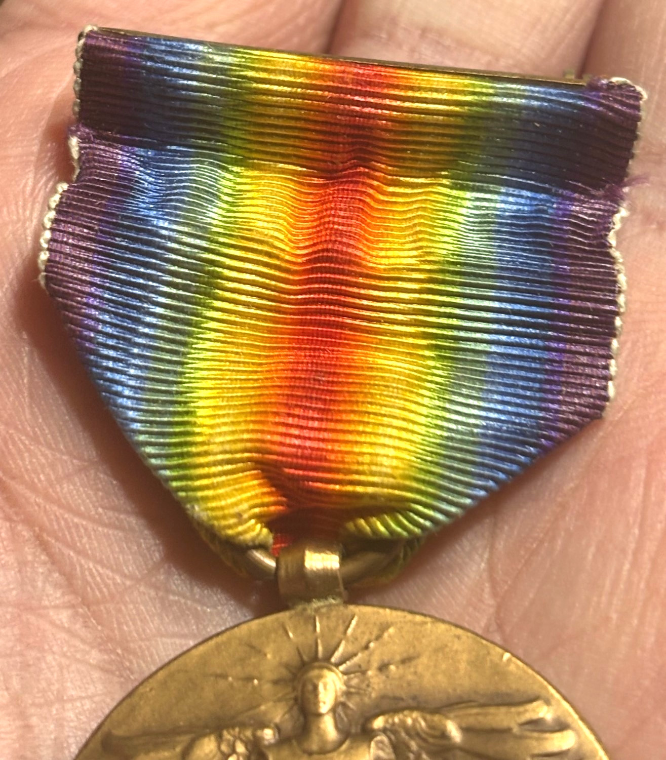 WWI Army Victory Medal W/ Original Box & Packaging SUPER RARE NOS NEW OLD STOCK