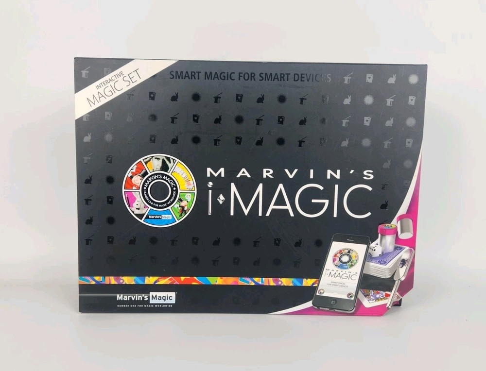Marvin's Magic iMagic Interactive Box of Tricks, Multicolor