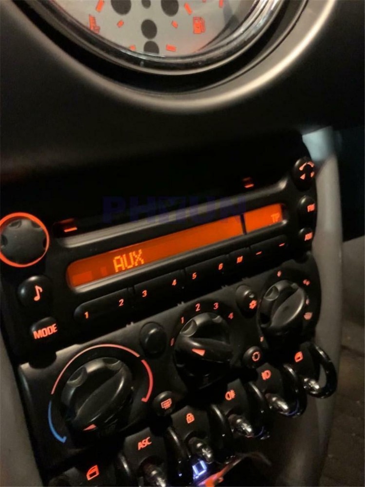 12PIN AUX Bluetooth Adapter Wireless Music Audio Cable Microphone Input For BMW