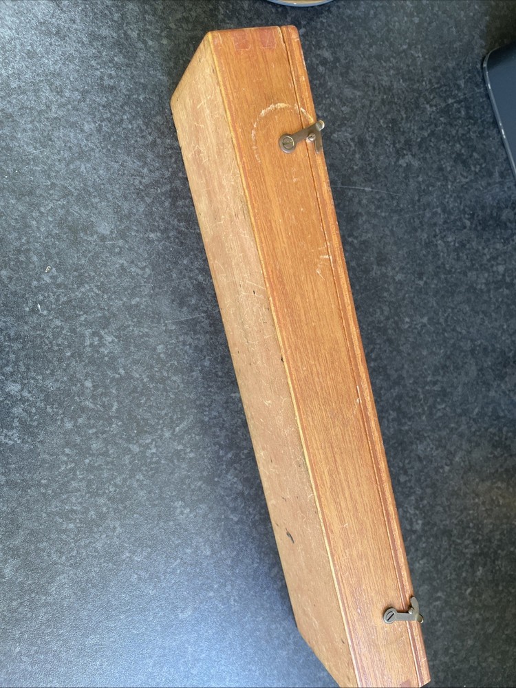 Brass Parallel Ruler Nautical Boxed Props Display