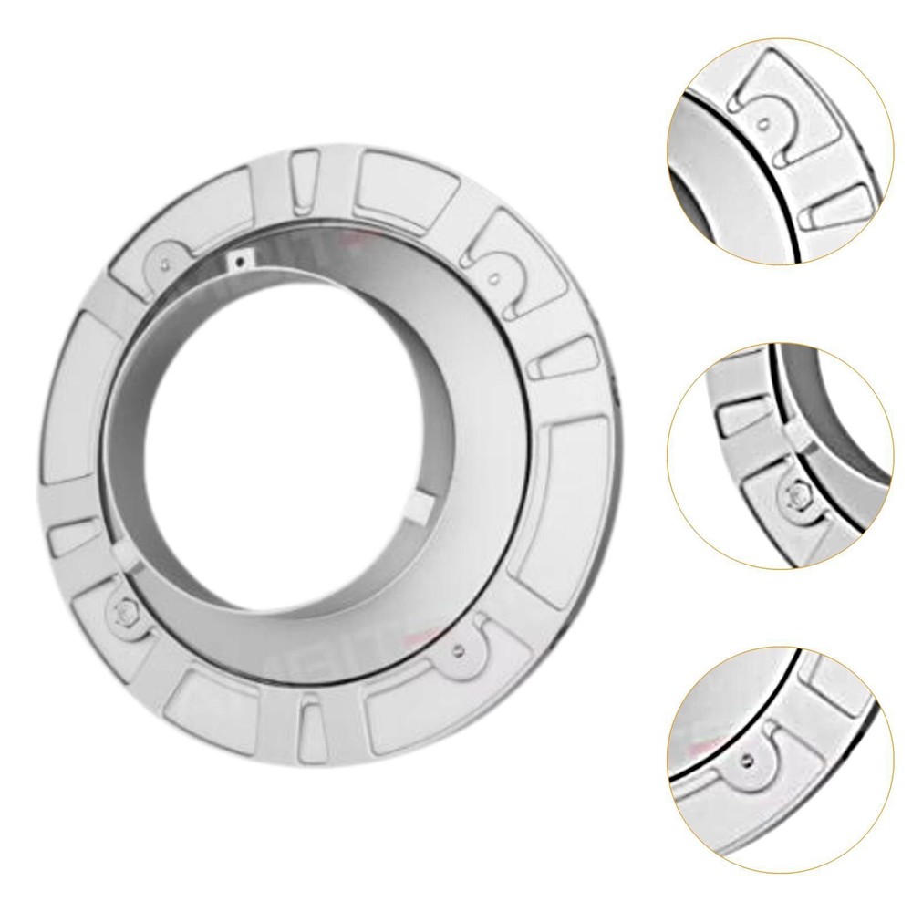 Metal Speed Ring Adapter Diameter 18.7cm with Multi Mounting ° Rotation for