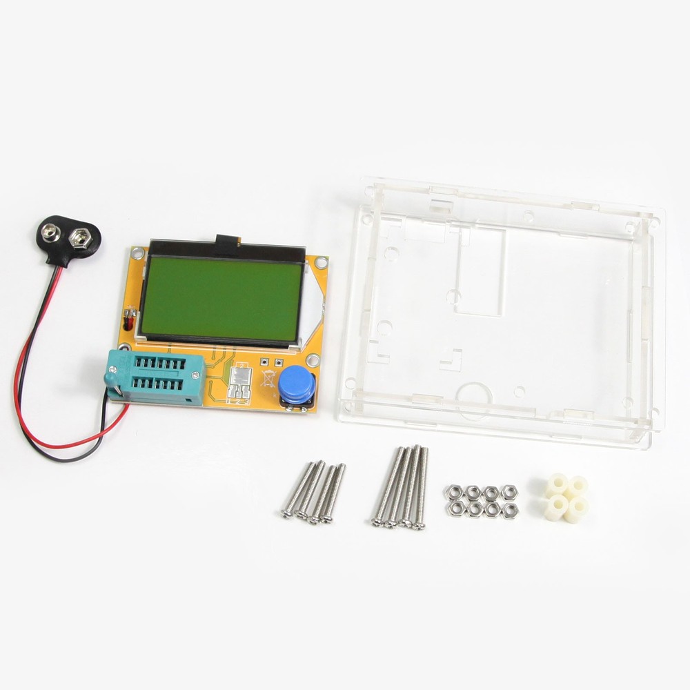 LCR-T4 Component Tester Transistor Diode Capacitor Resistor Inductor LCD Meter