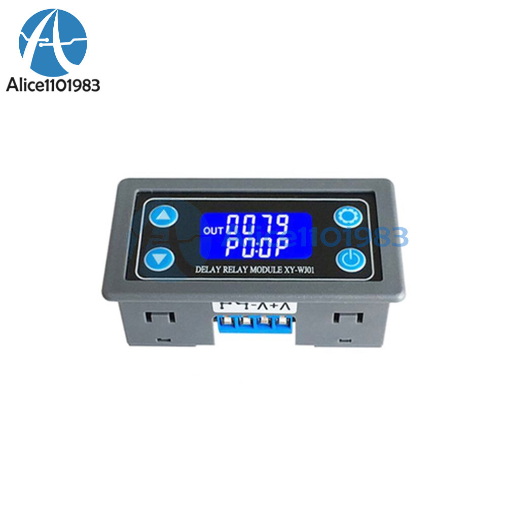XY-WJ01 Digital LCD Display Cycle Timing Circuit Switch 1CH Delay Relay Module