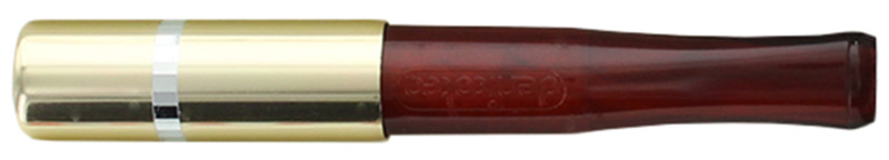 Denicotea Miny Ejector - Gold Cigarette Holder with 10 Free Filters 20208