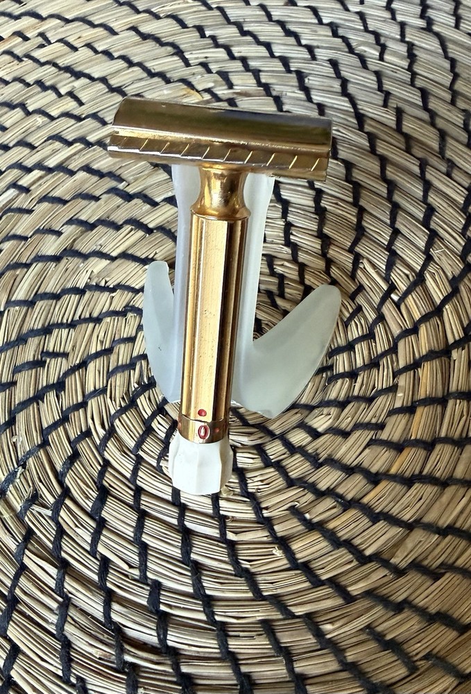 1950’s Gold Merkur Progress Adjustable Safety Razor
