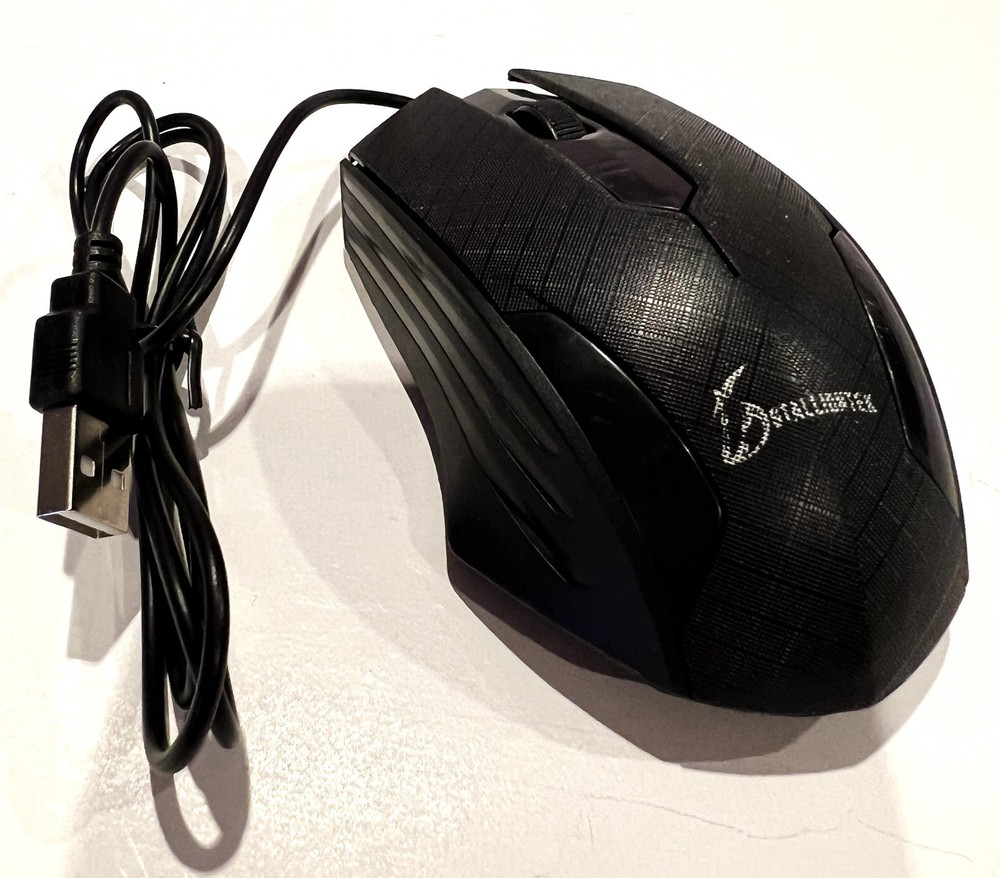 Stalliontek ST800 Corded Optical Office Mouse NEW