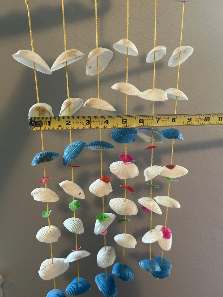 Seashell Wind Chime Handmade Wall Decoration