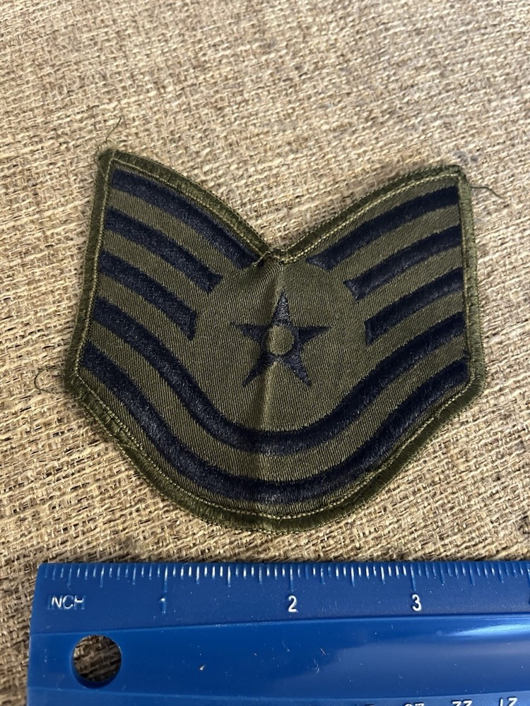 US Air Force Technical Sergeant Enlisted Rank Patch USAF INV16109