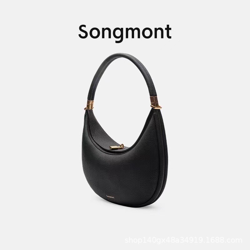 Songmont Medium Moon Curved Bag, Handbag, Crescent Shoulder Bag 7 colors
