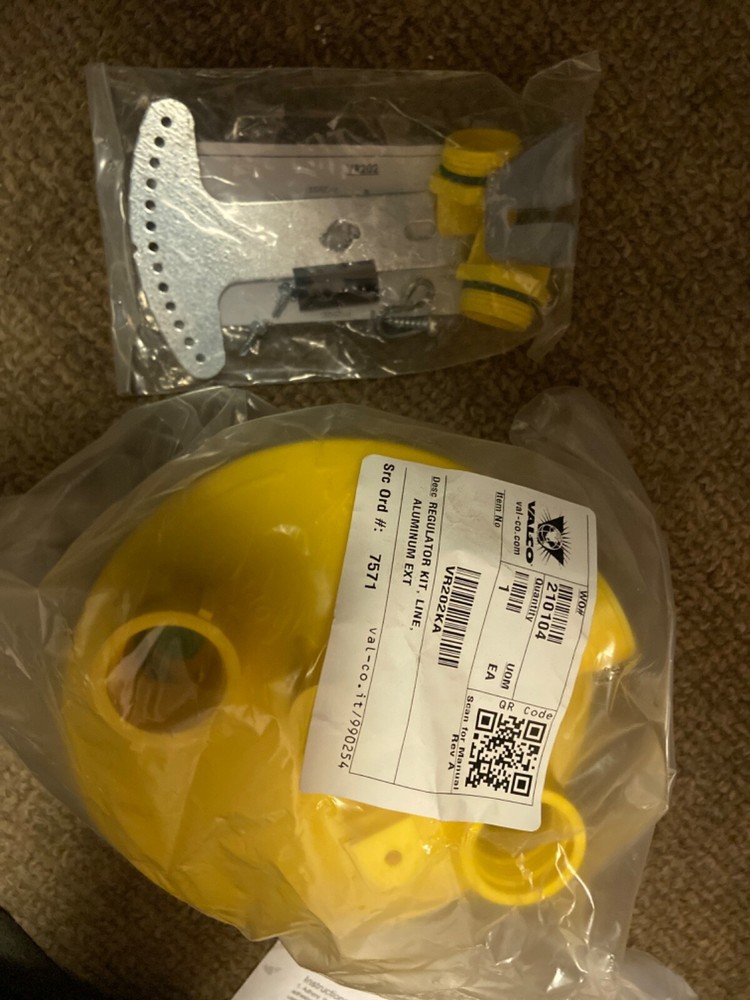 NEW VALCO V-MAX VR-202 REGULATOR KIT 12002