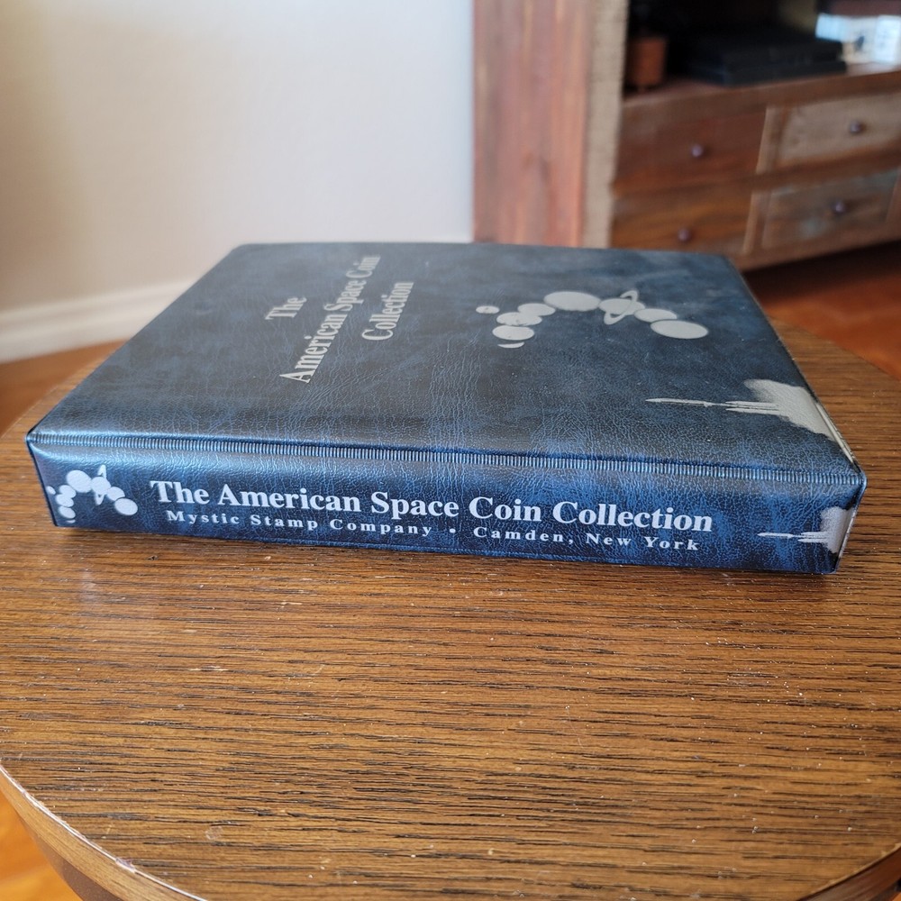 Colorized Kennedy Half Dollar - Space Program Binder Only NO COINS, NEW