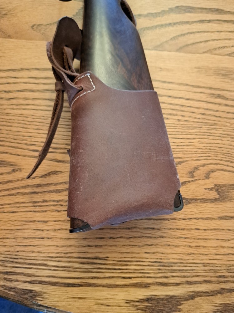 No Drill Leather Sling For TC Hawken Muzzleloader Or Leveraction