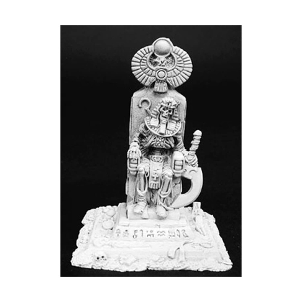 Reaper Mummy King on Throne White