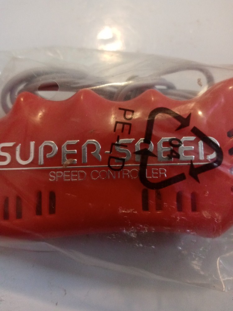Red Super Speed , Speed Controller. Mattel Hot Wheels Race Track