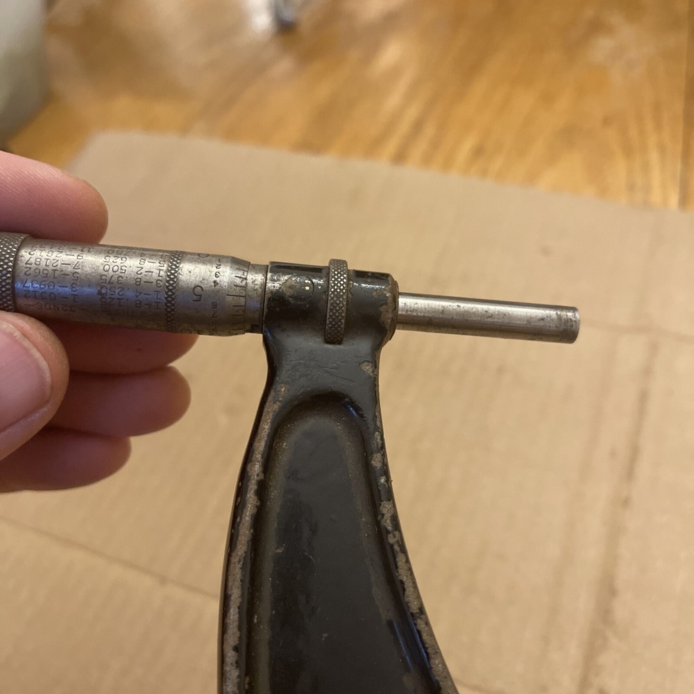 Starrett No.436, 8-9" Outside Micrometer