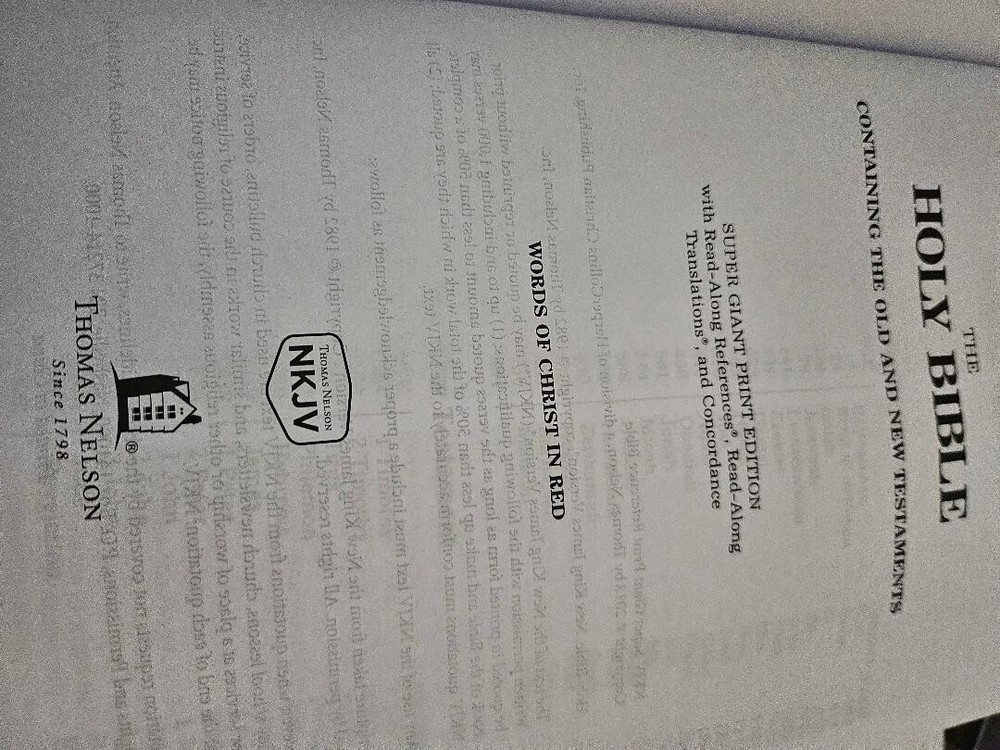 King James Version Super Large Print