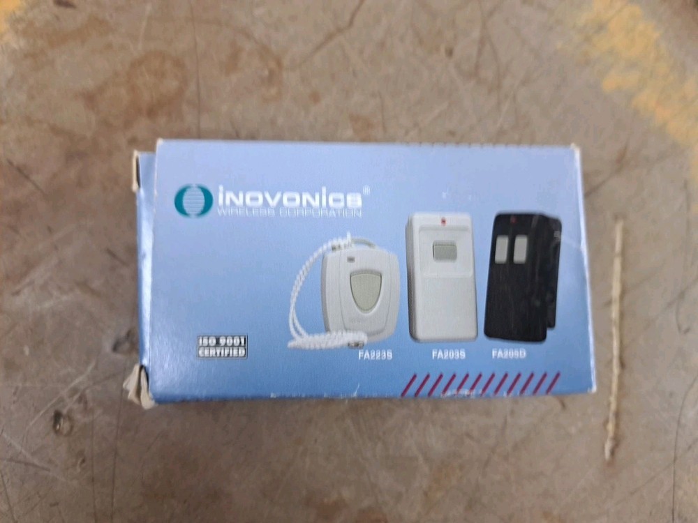 Inovonics FA223D Water Resistant Double Button Pendant Transmitter