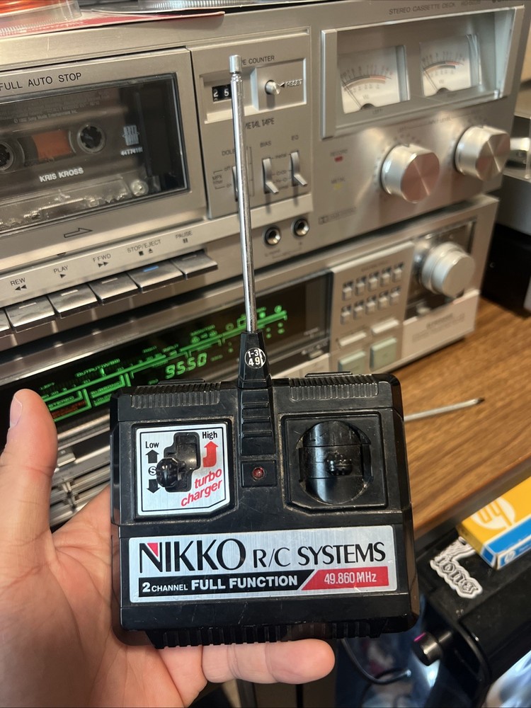 NIKKO R/C Systems Full Function 49.860 MHz Remote Control Tested