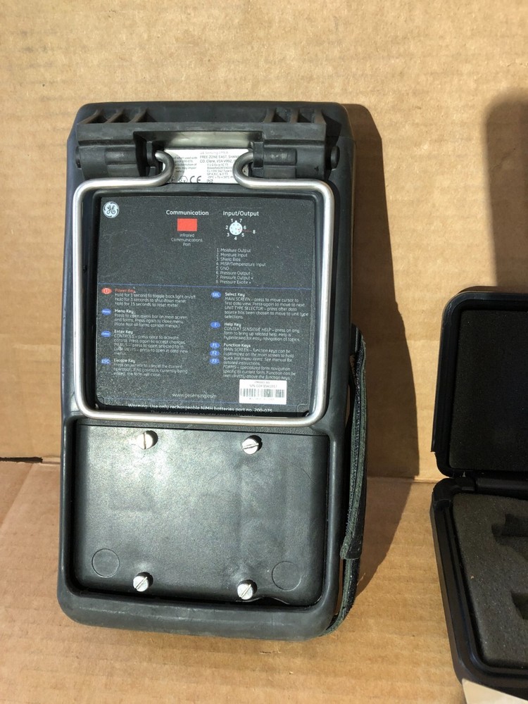 GE PM880 Portable Hygrometer Set Sample System Moisture Analyzer Kit