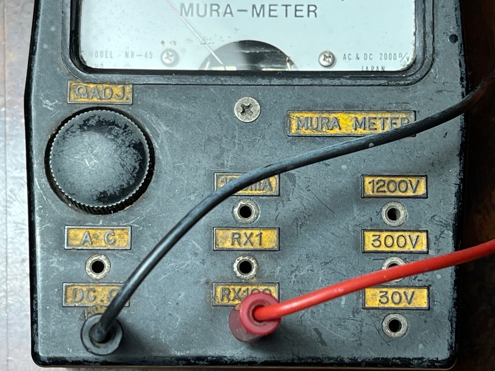 MURA METER MODEL NH-45 AUDIO TECHNOLOGY