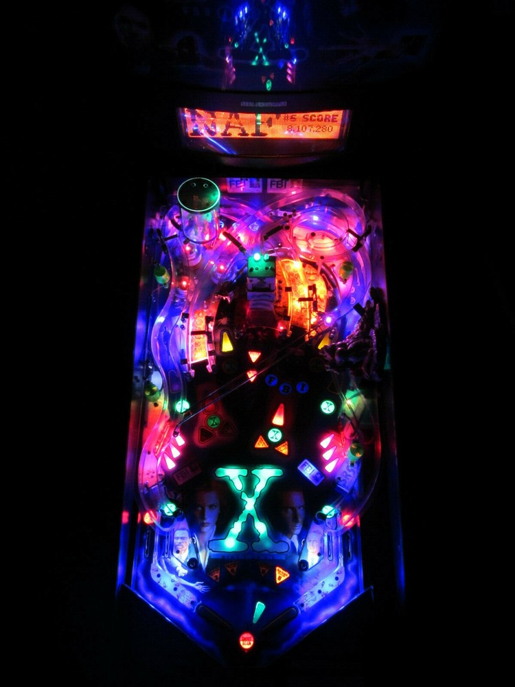 X FILES - NON GHOSTING Lighting Kit custom SUPER BRIGHT PINBALL LED KIT