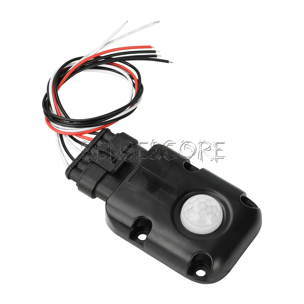 Motion Sensor Infrared PIR Movement Detector Waterproof Outdoor LED Light Switch