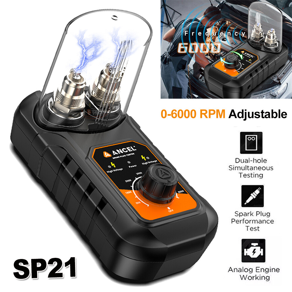 ANCEL SP21 Spark Plug Tester Auto Ignition System Tester Diagnostic Test Tool