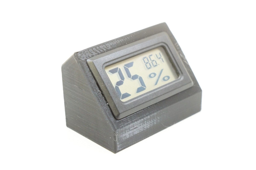 Angled Display Stand Mini Digital Electronic Temperature Humidity Meters Gauge