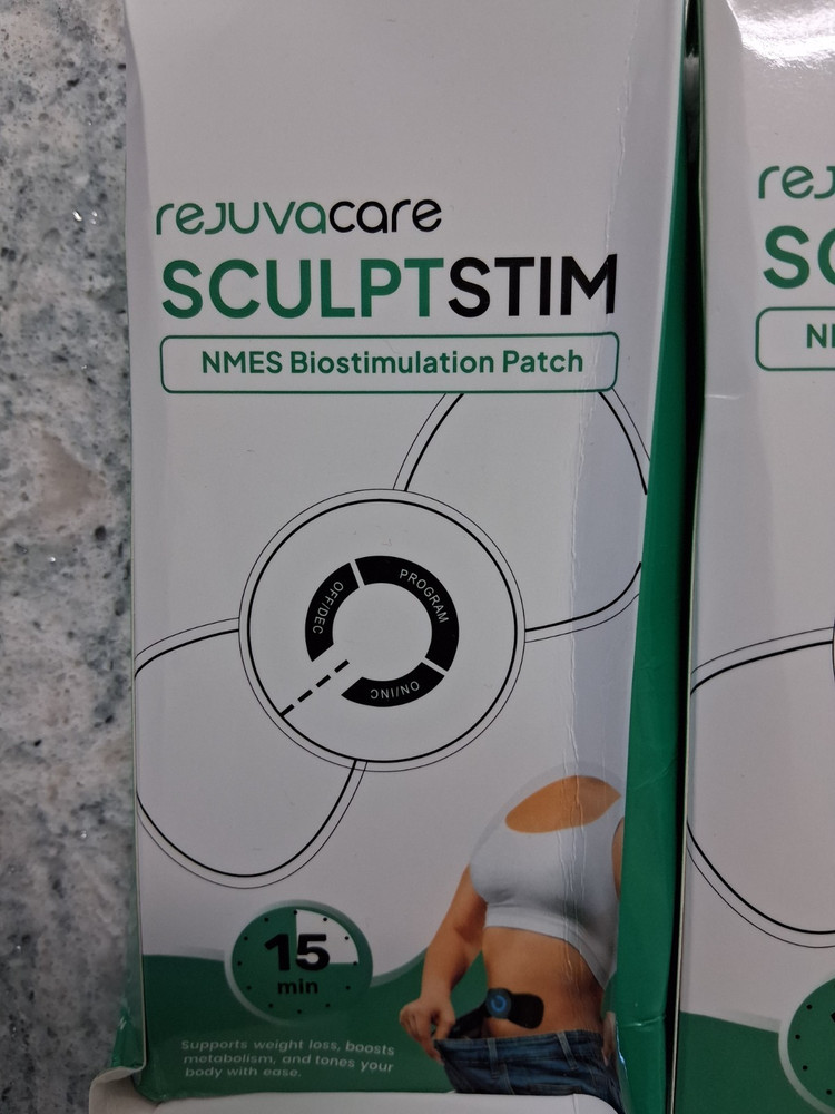 Rejuvacare SCULPTSTIM NMES Biostimulation Patch 3 boxes