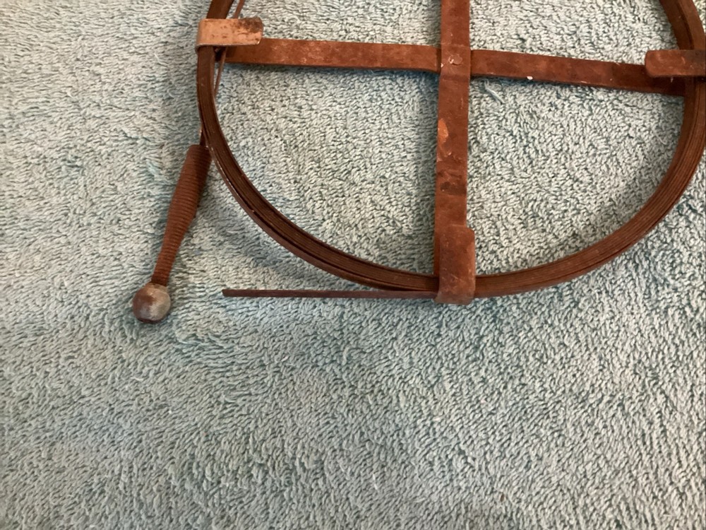 Antique Flat Sewer Rod. Nice Wall Hanger.