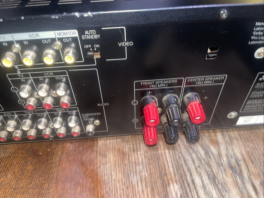 Mitsubishi Audio Video Receiver M-VR400