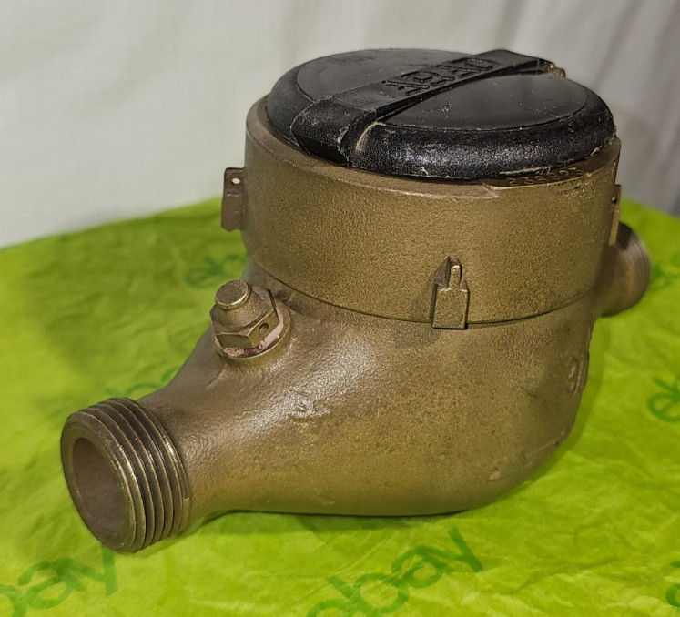 ARAD MASTER METER BRASS WATER METER 3/4"