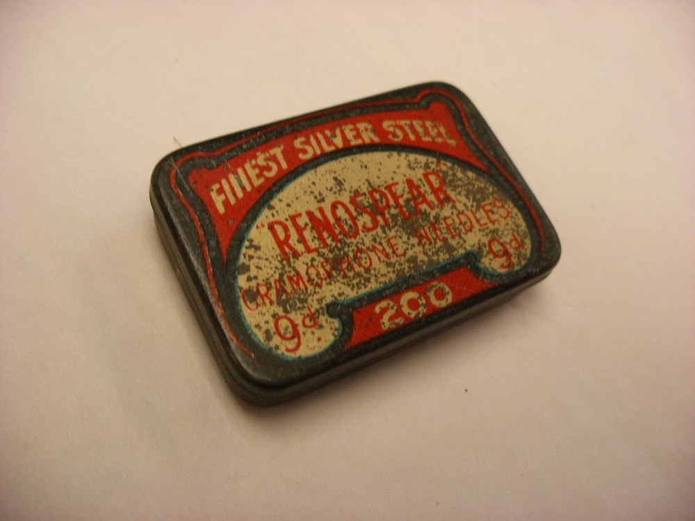 Phonograph Gramophone Needle Tin - Renospear